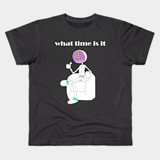 What time is it Kids T-Shirt